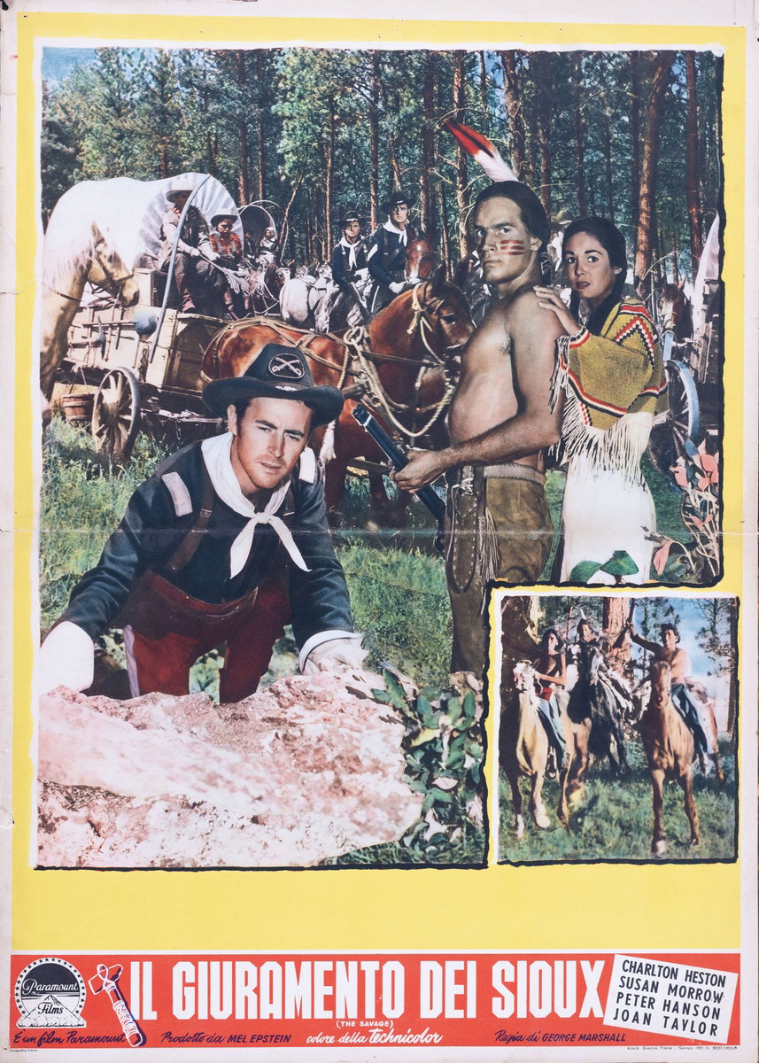 Lobby Card 2 for the film The Savage (1952)
