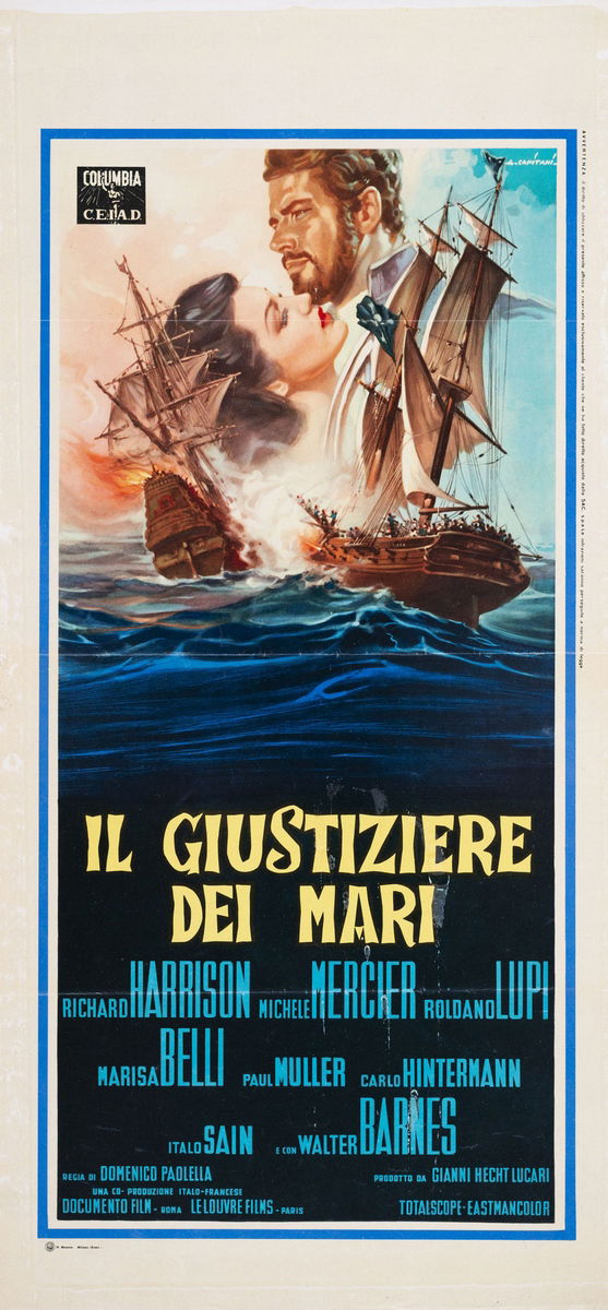 Il giustiziere dei mari - Locandina 1
