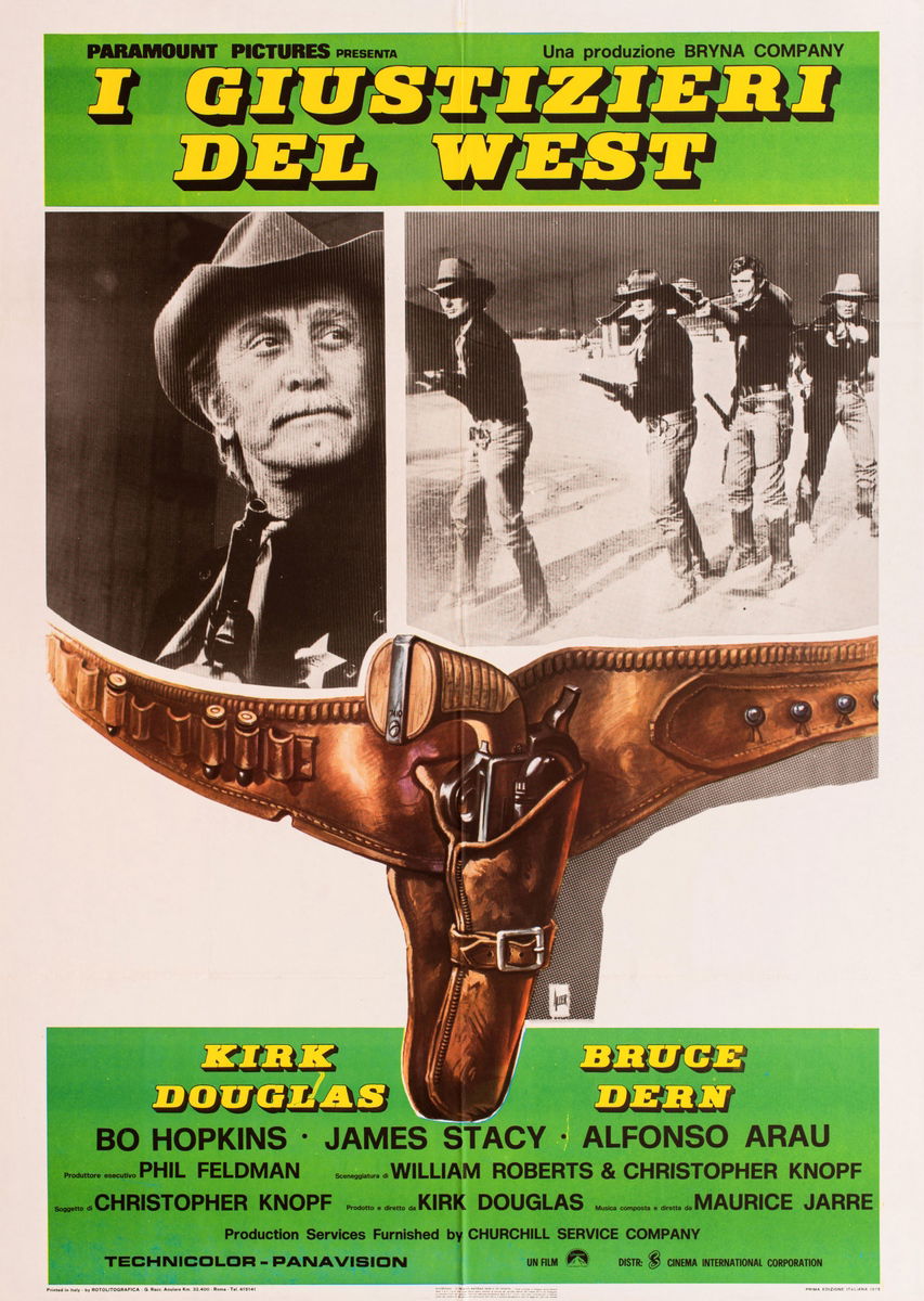 I giustizieri del West - Manifesto 1