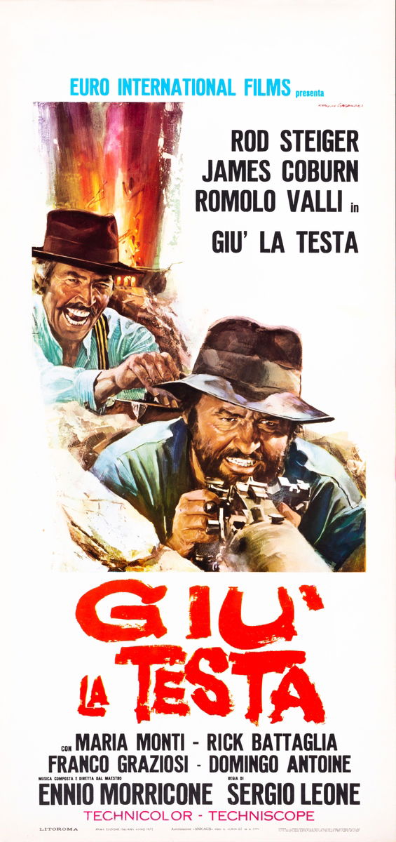 Duck, You Sucker - Lobby Card 1