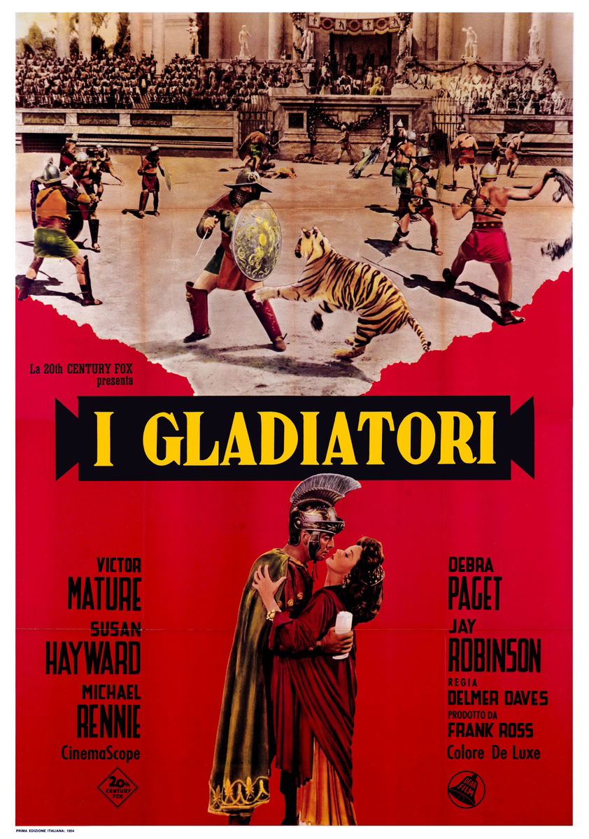 Demetrius and the Gladiators - Poster 1