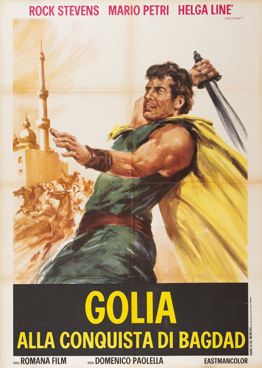 Golia alla conquista di Bagdad - Manifesto 3