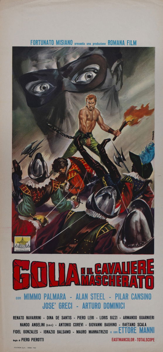 Golia e il cavaliere mascherato - Locandina 1