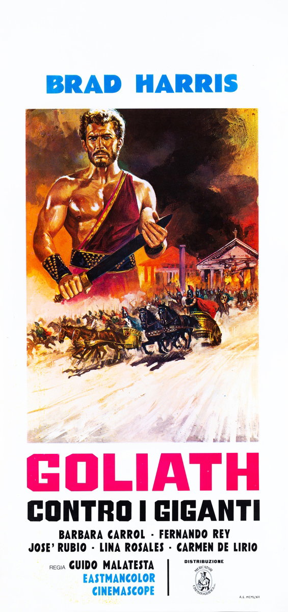 Locandina 2 per il film Goliath contro i giganti (1961)