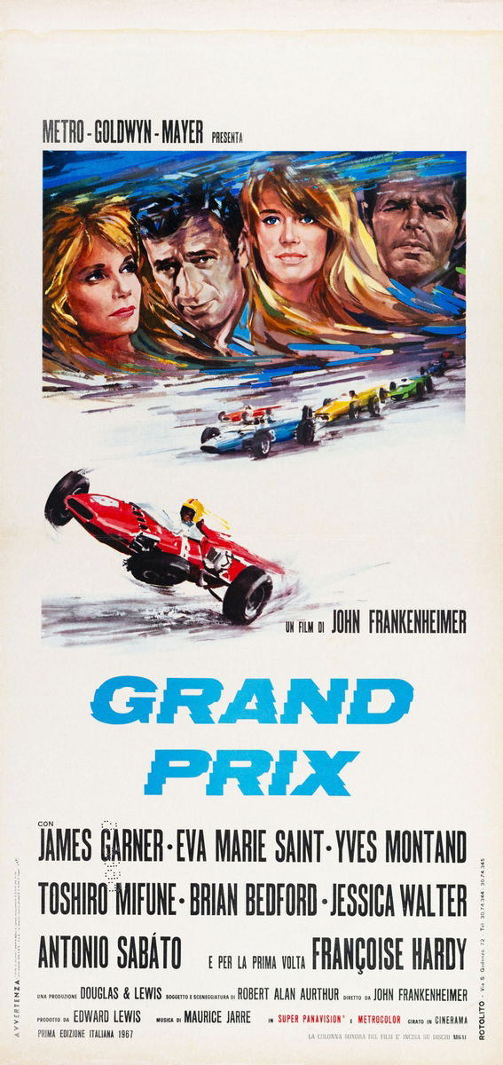 Grand Prix - Lobby Card 1