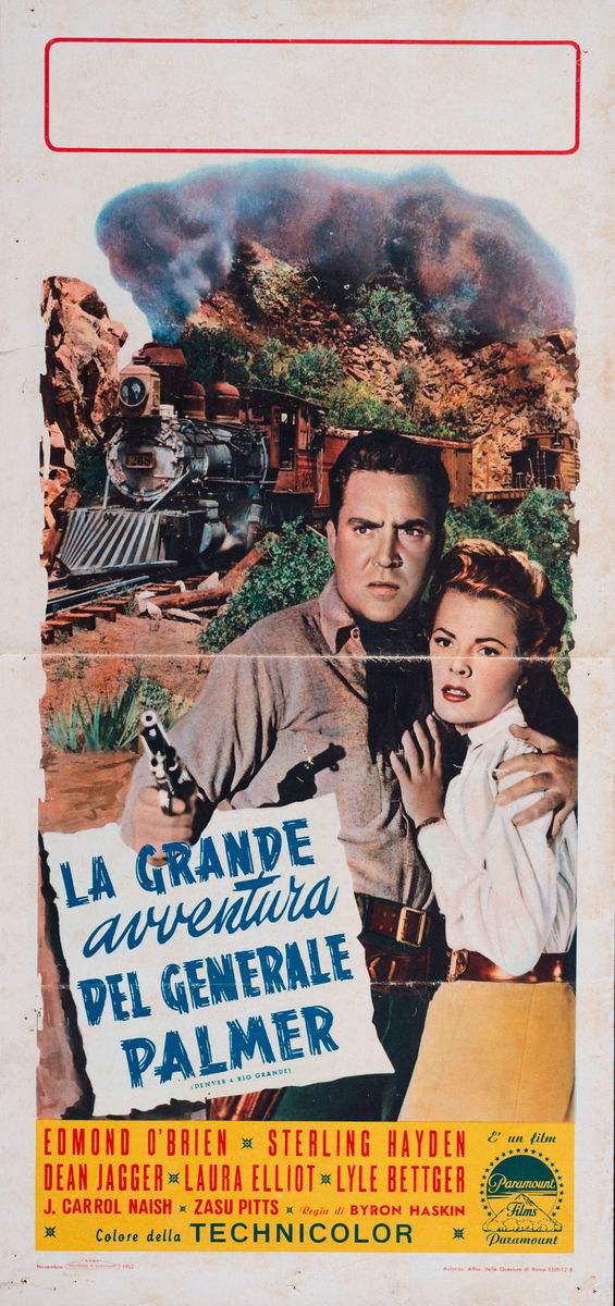 La grande avventura del generale Palmer - Locandina 1