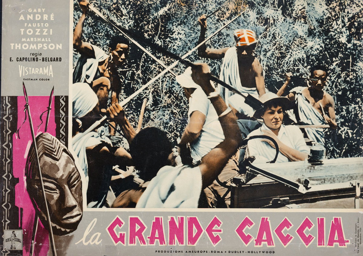 Lobby Card 3 for the film La grande caccia (1957)