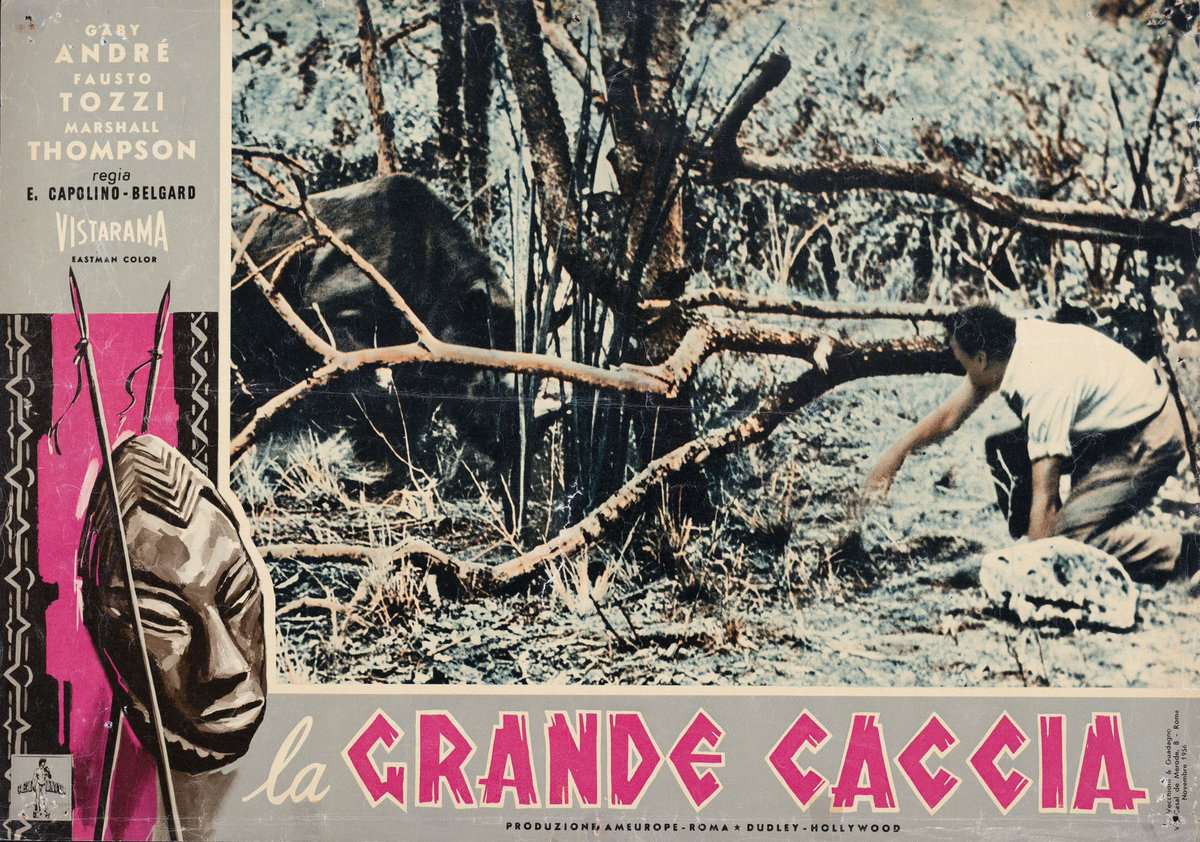 Lobby Card 4 for the film La grande caccia (1957)
