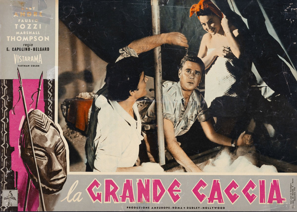 Lobby Card 2 for the film La grande caccia (1957)