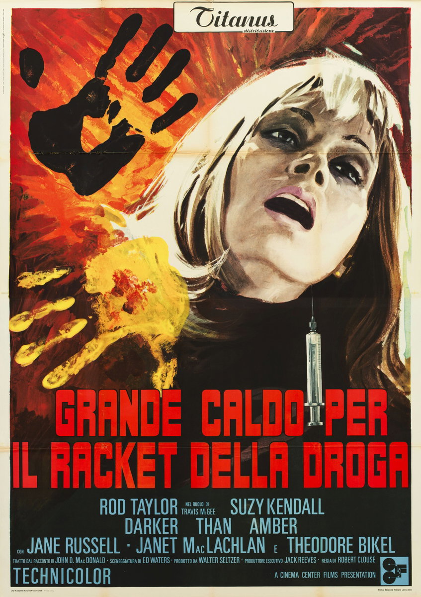 Poster 2 for the film Darker Than Amber (1970)