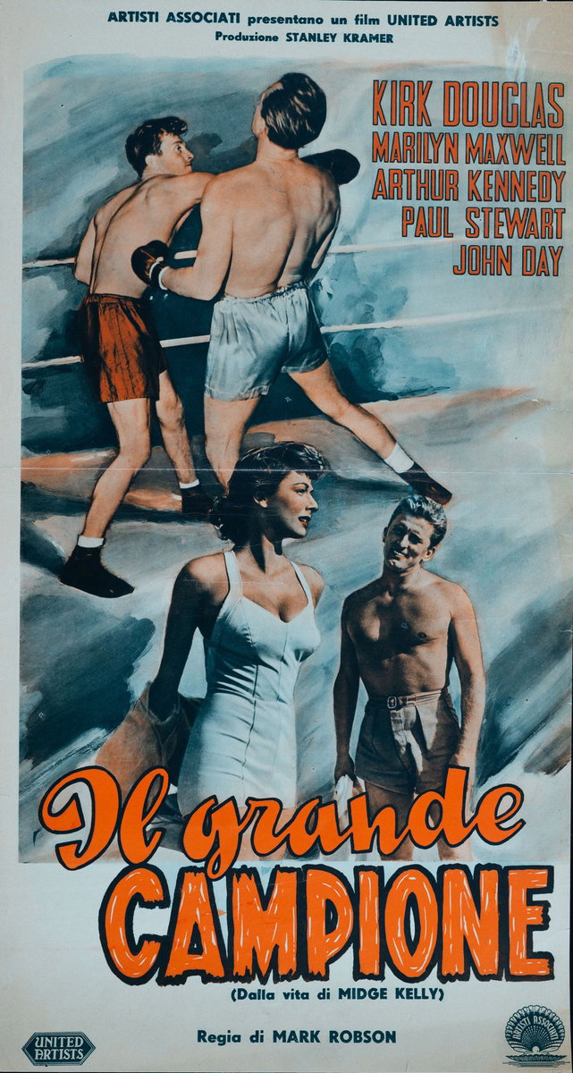 Locandina 2 per il film Il grande campione (1949)