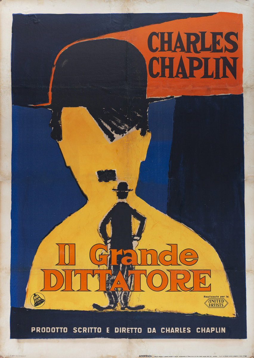 Il grande dittatore - Manifesto 2