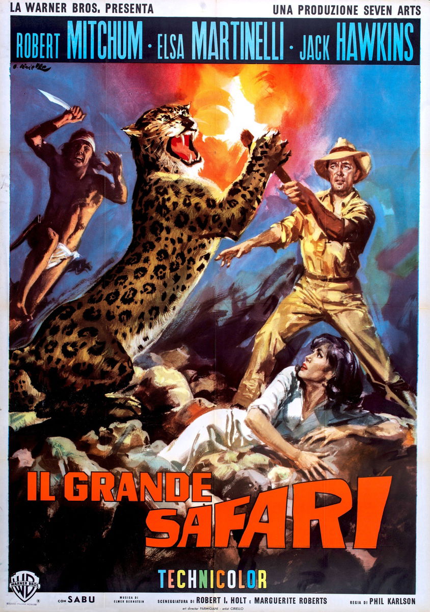 Il grande safari - Manifesto 1