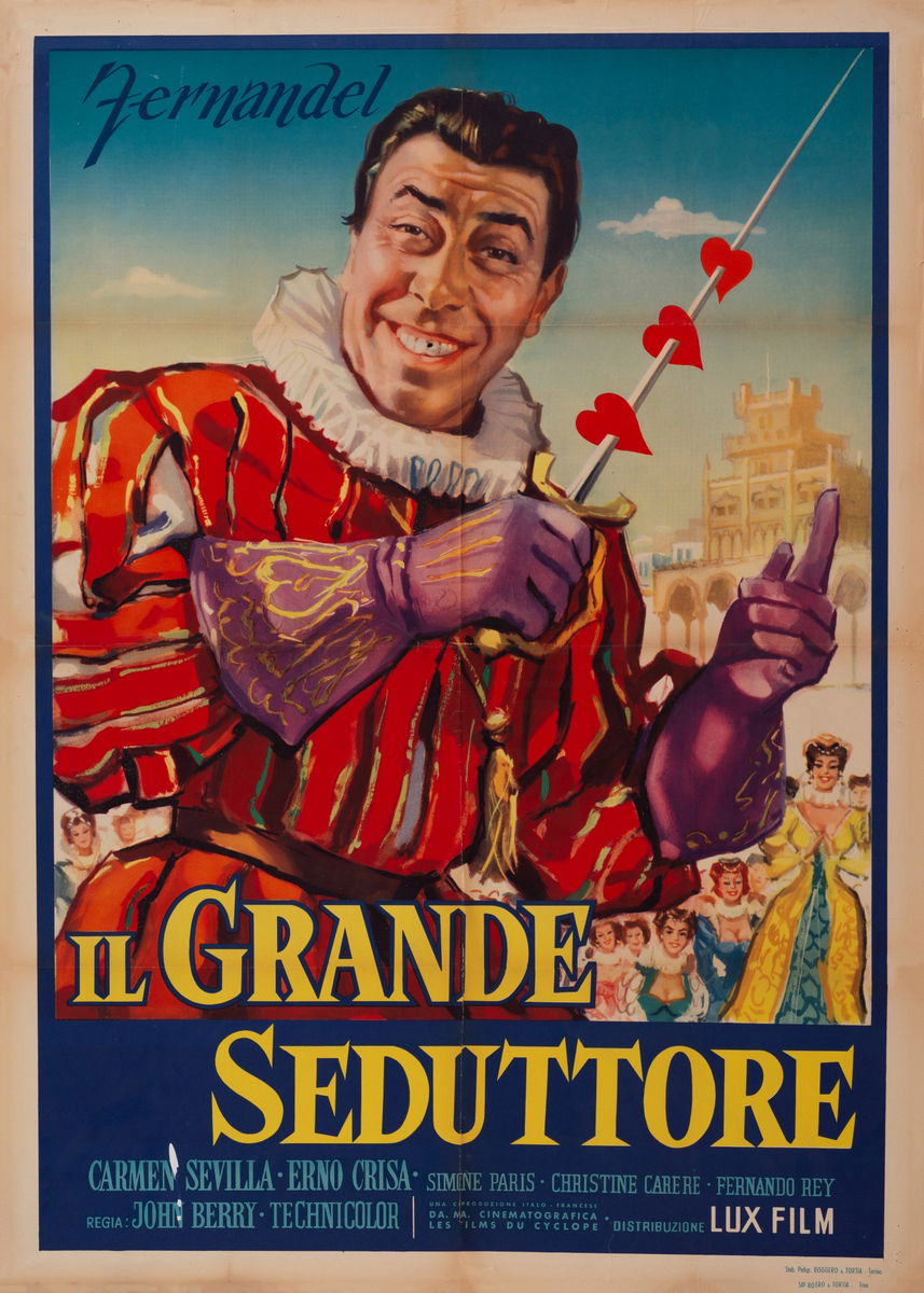 Il grande seduttore - Manifesto 1