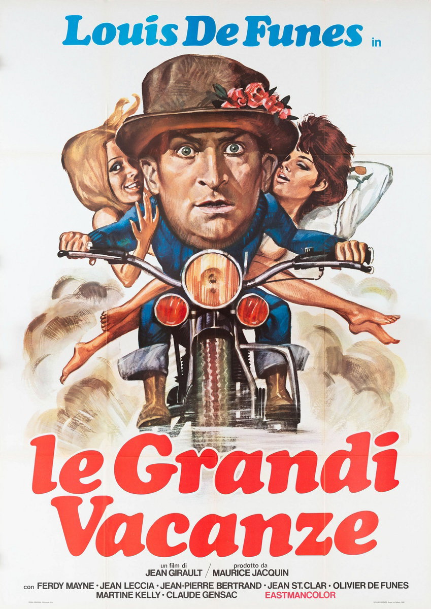 Manifesto 3 per il film Le grandi vacanze (1967)