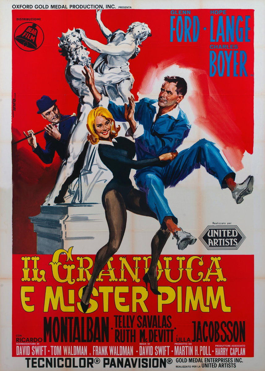 Il granduca e mister Pimm - Manifesto 2