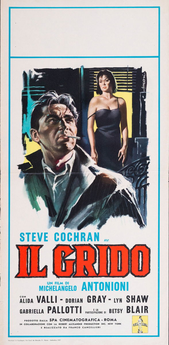 Il grido - Locandina 1