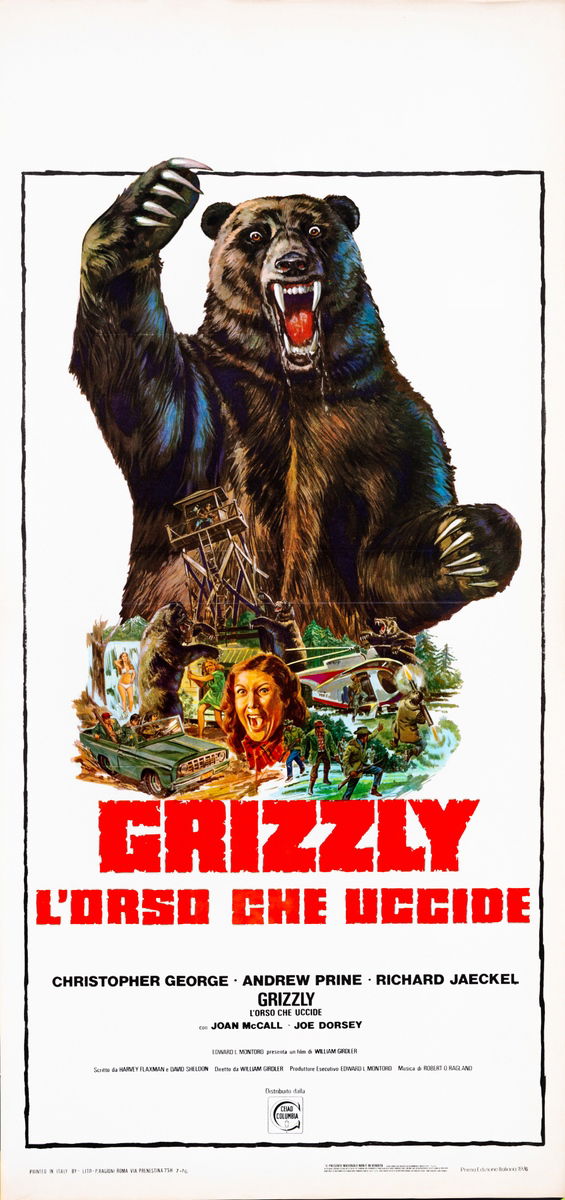 Grizzly - Lobby Card 1
