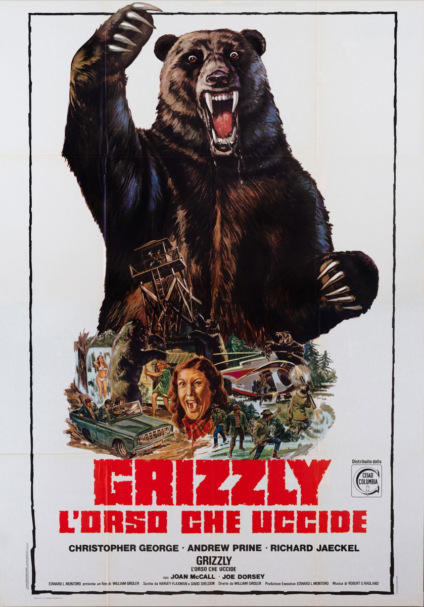 Grizzly - L'orso che uccide - Manifesto 1
