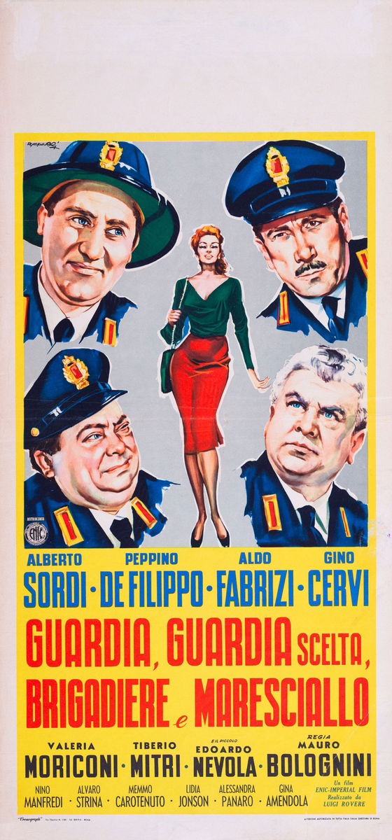 Guardia, guardia scelta, brigadiere e maresciallo - Lobby Card 1