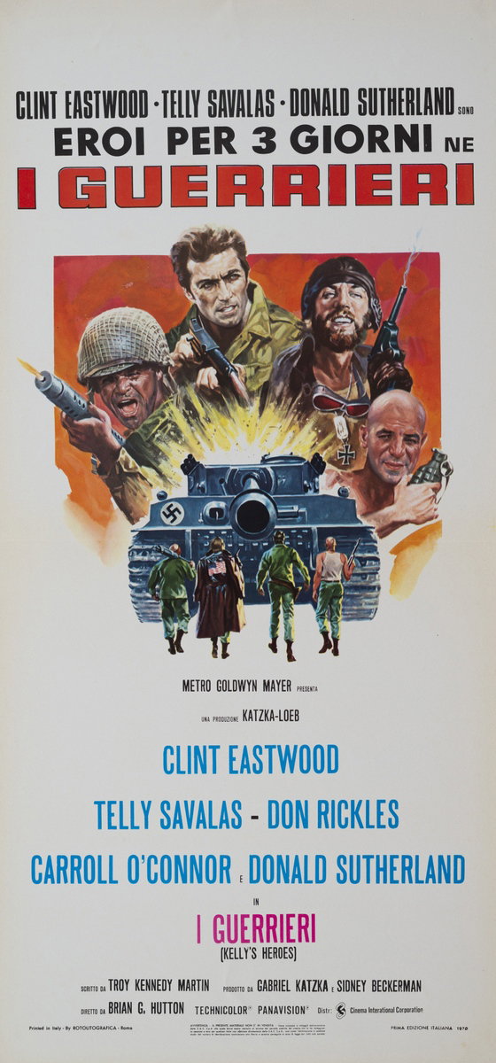 Locandina 3 for the film Kelly's Heroes (1970)