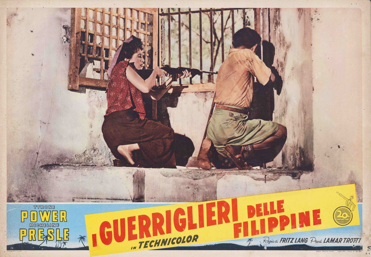 Fotobusta 3 per il film I guerriglieri delle Filippine (1950)