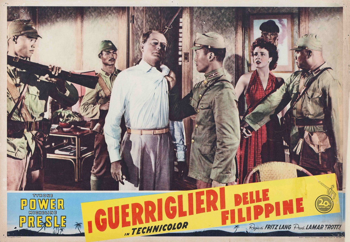Fotobusta 2 per il film I guerriglieri delle Filippine (1950)