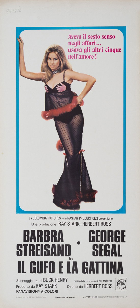 The Owl and the Pussycat - Lobby Card 1