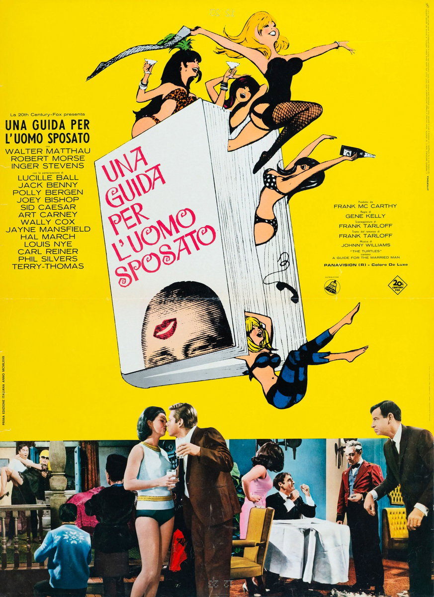 Poster 3 for the film A Guide for the Married Man (1967)