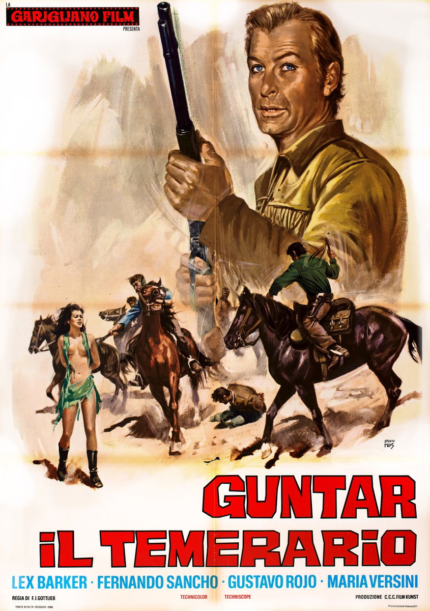 Guntar il temerario - Manifesto 1