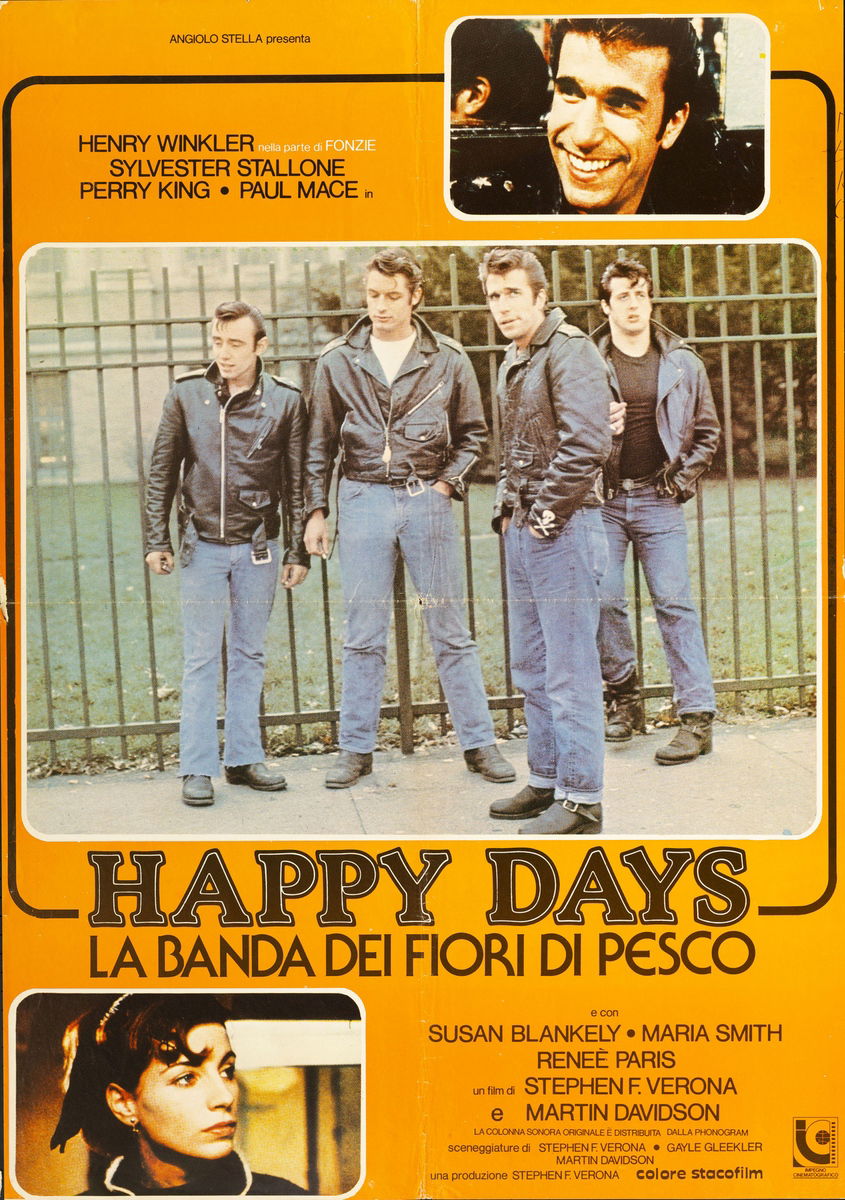Happy Days - La banda dei fiori di pesco - Manifesto 1