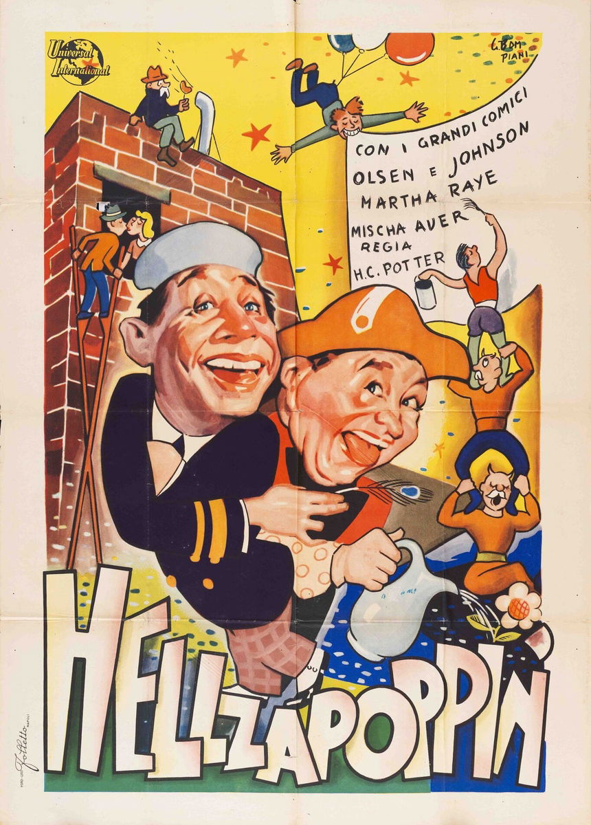 Hellzapoppin - Il cabaret dell'inferno - Manifesto 1