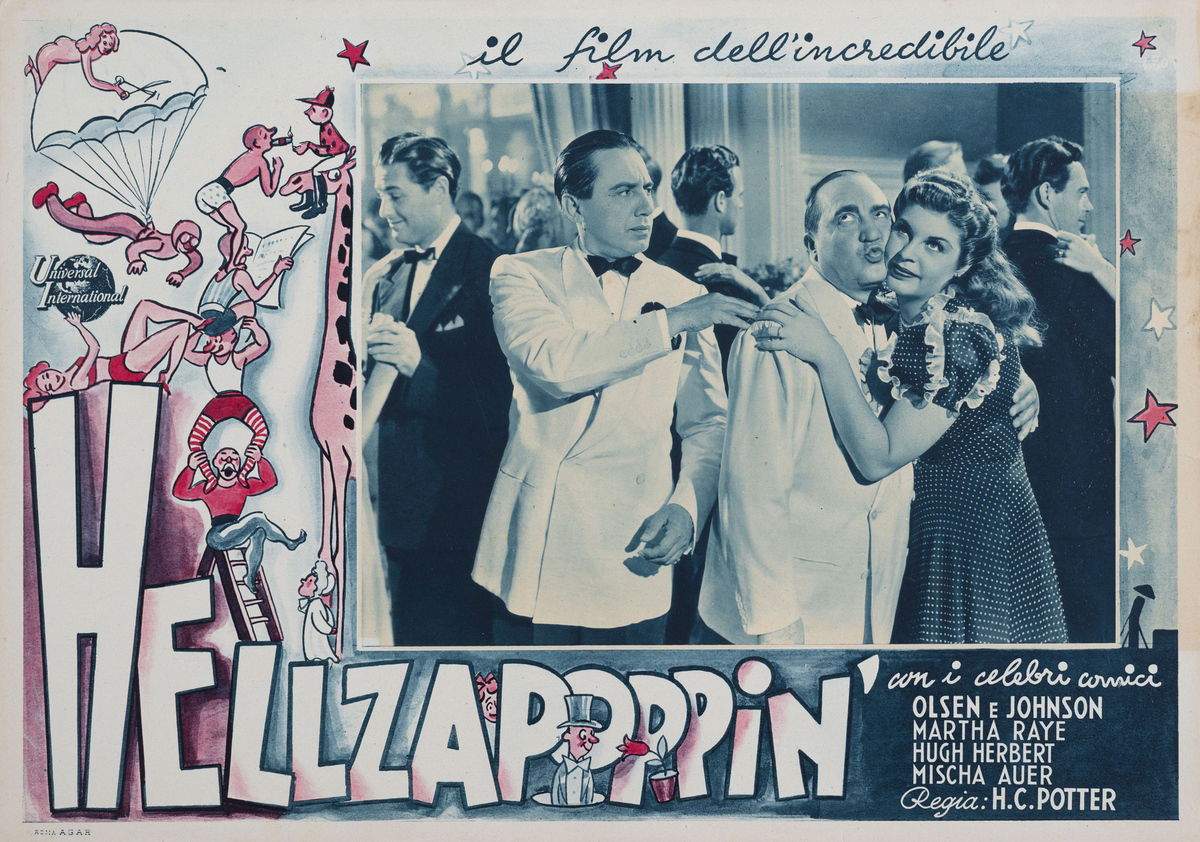 Hellzapoppin - Il cabaret dell'inferno - Fotobusta 1
