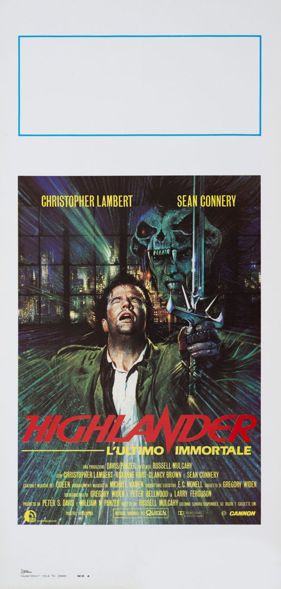 Highlander - L'ultimo immortale - Locandina 1