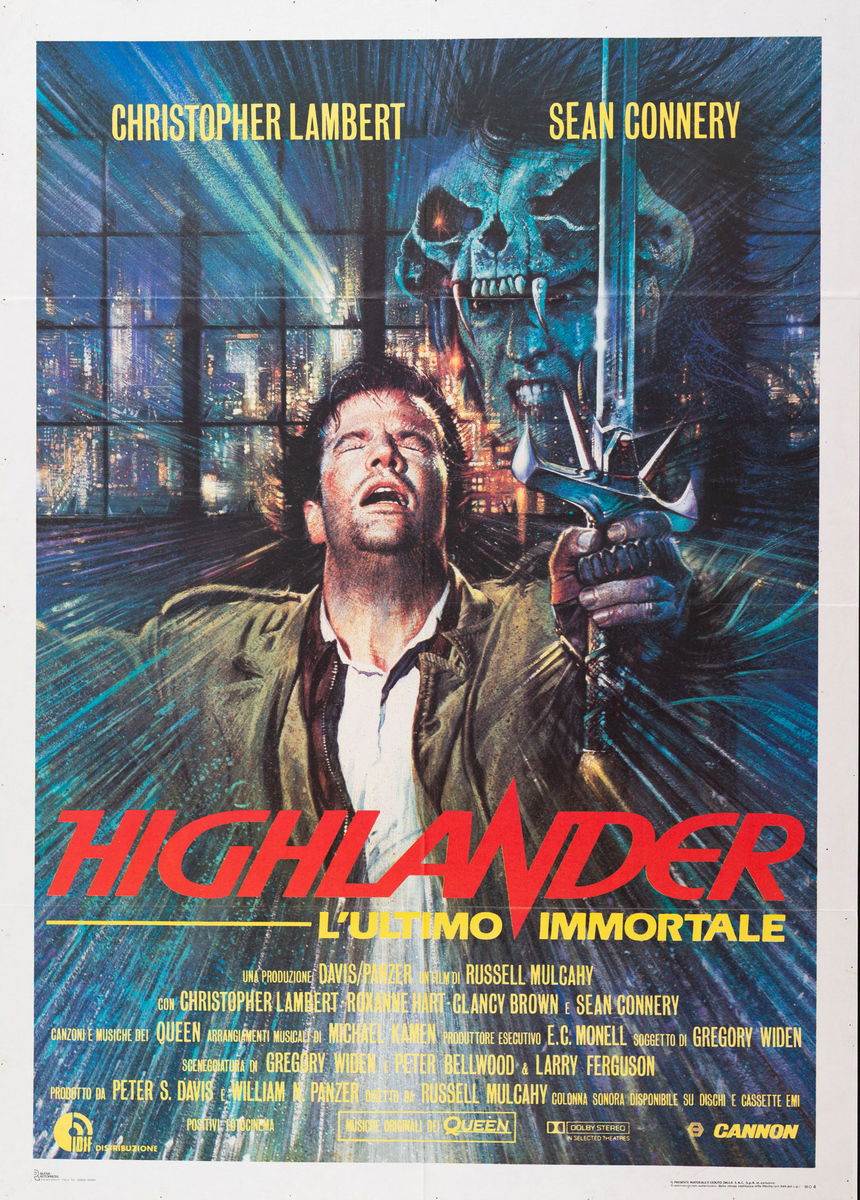 Highlander - L'ultimo immortale - Manifesto 1