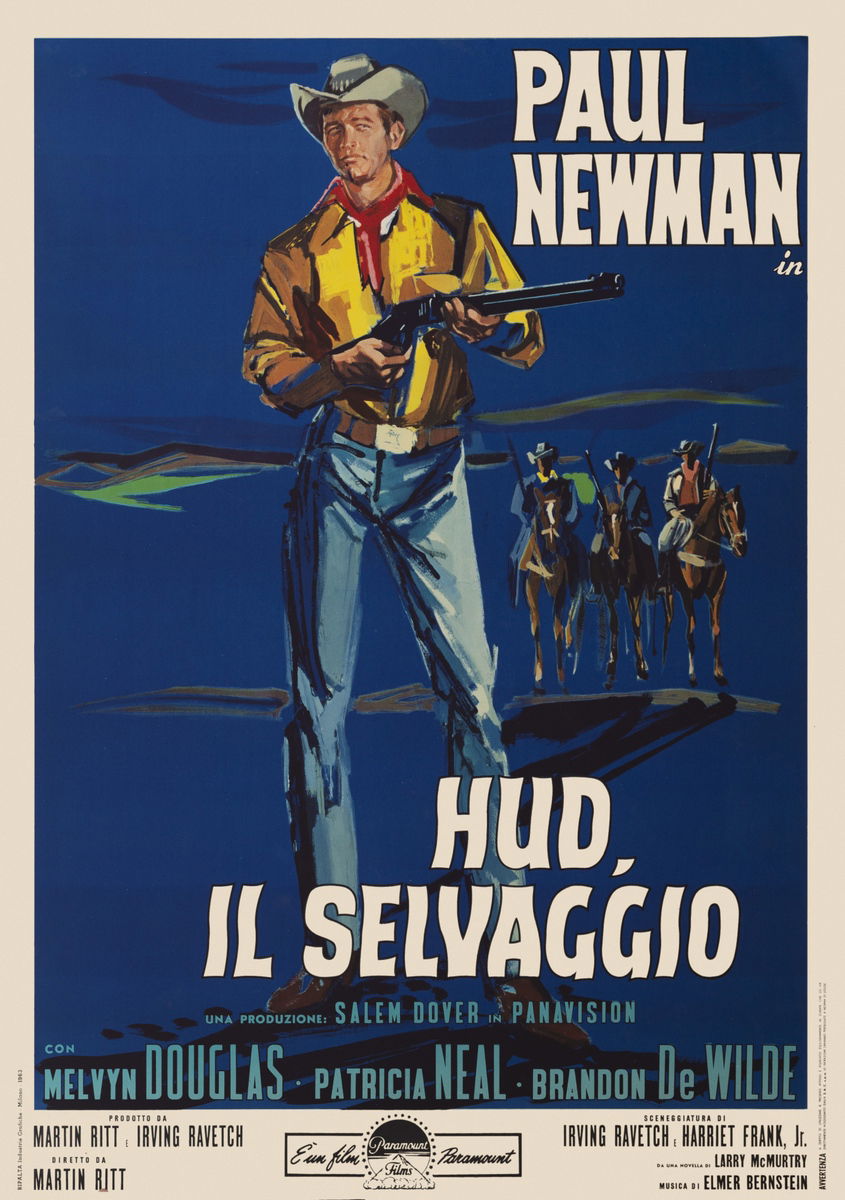 Hud il selvaggio - Manifesto 1