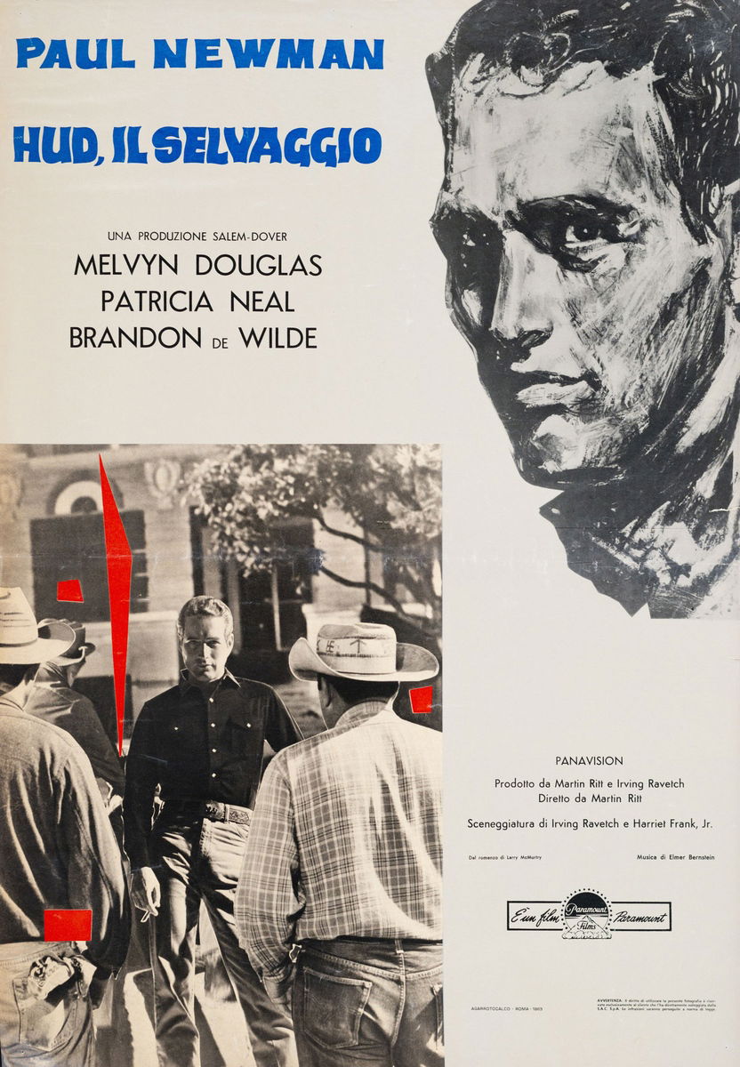 Hud il selvaggio - Fotobusta 1