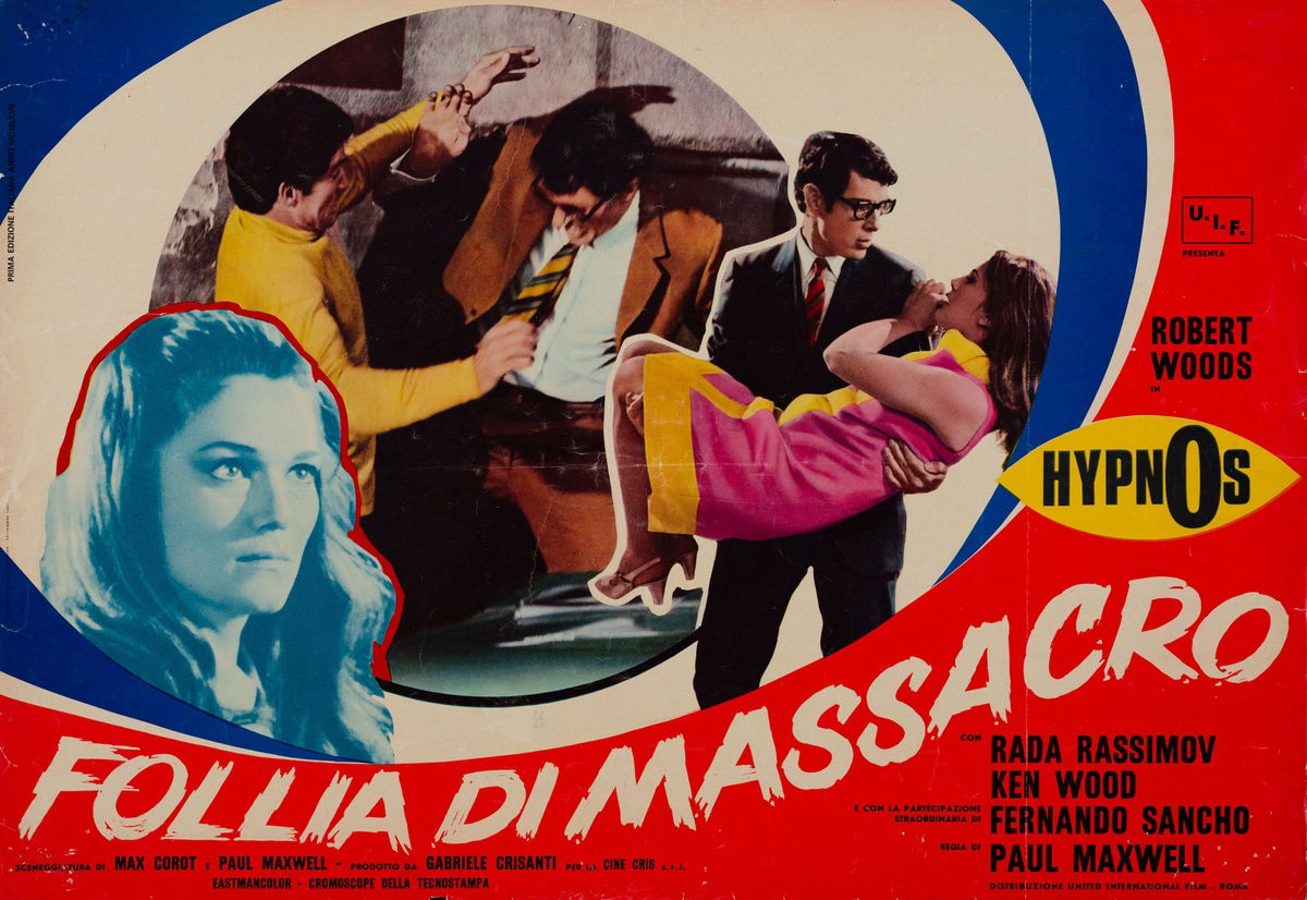 Hypnos - Follia di massacro - Fotobusta 1