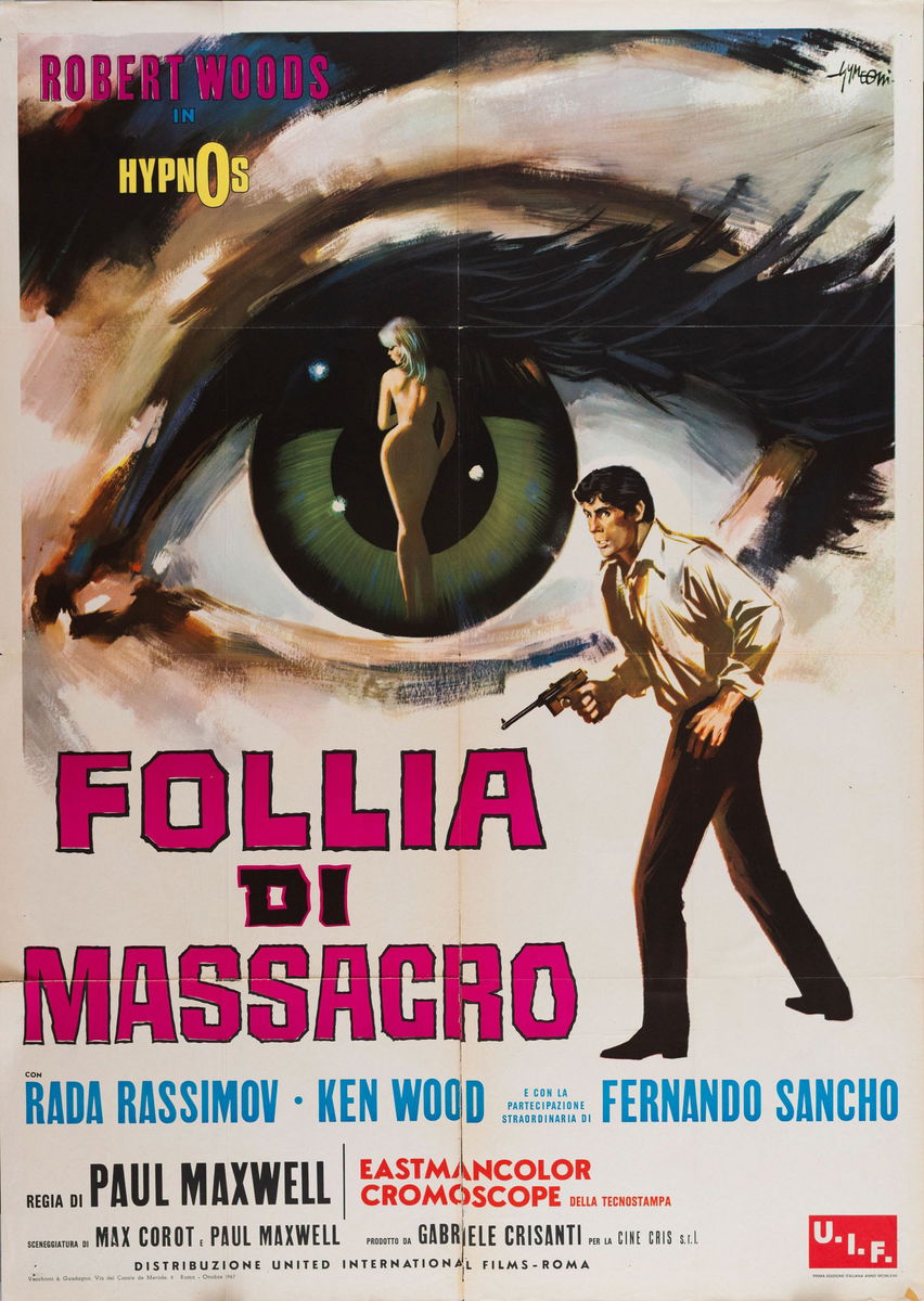 Hypnos - Follia di massacro - Manifesto 1