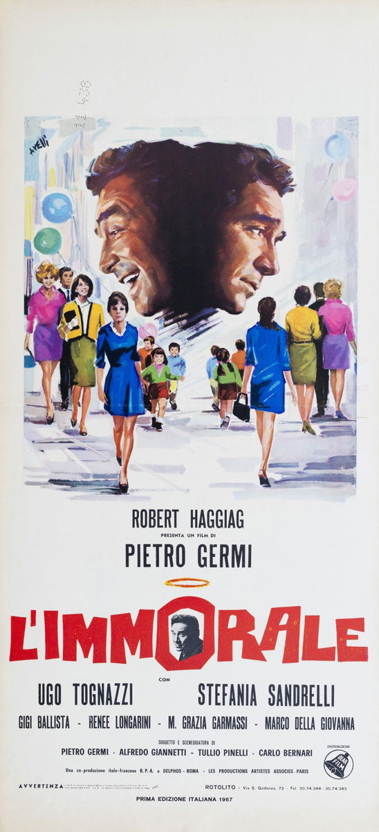 L'immorale - Locandina 1