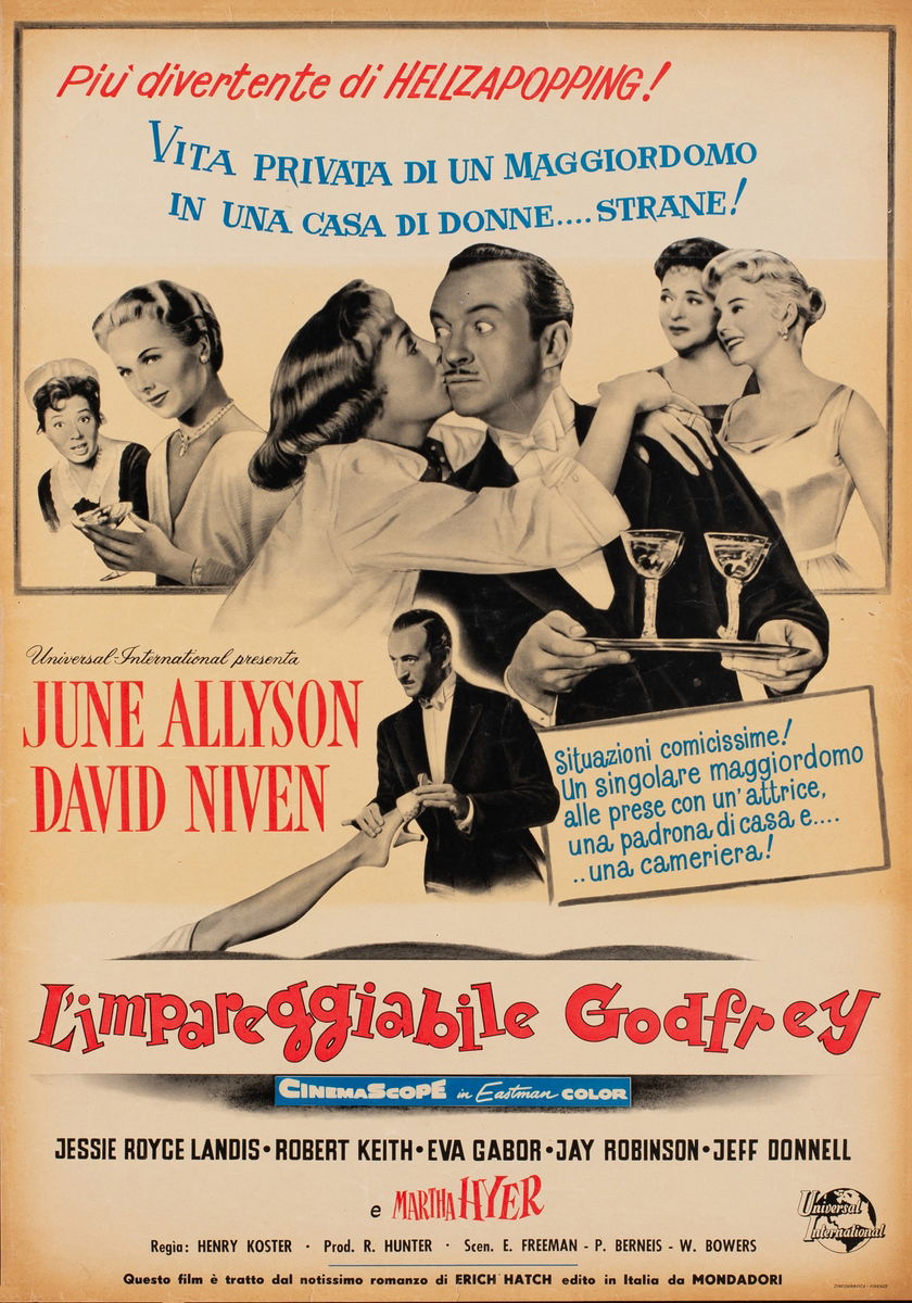 My Man Godfrey - Fotobusta 1