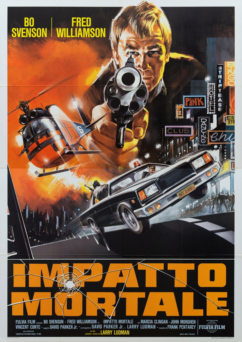 Manifesto 2 per il film Impatto mortale (1984)