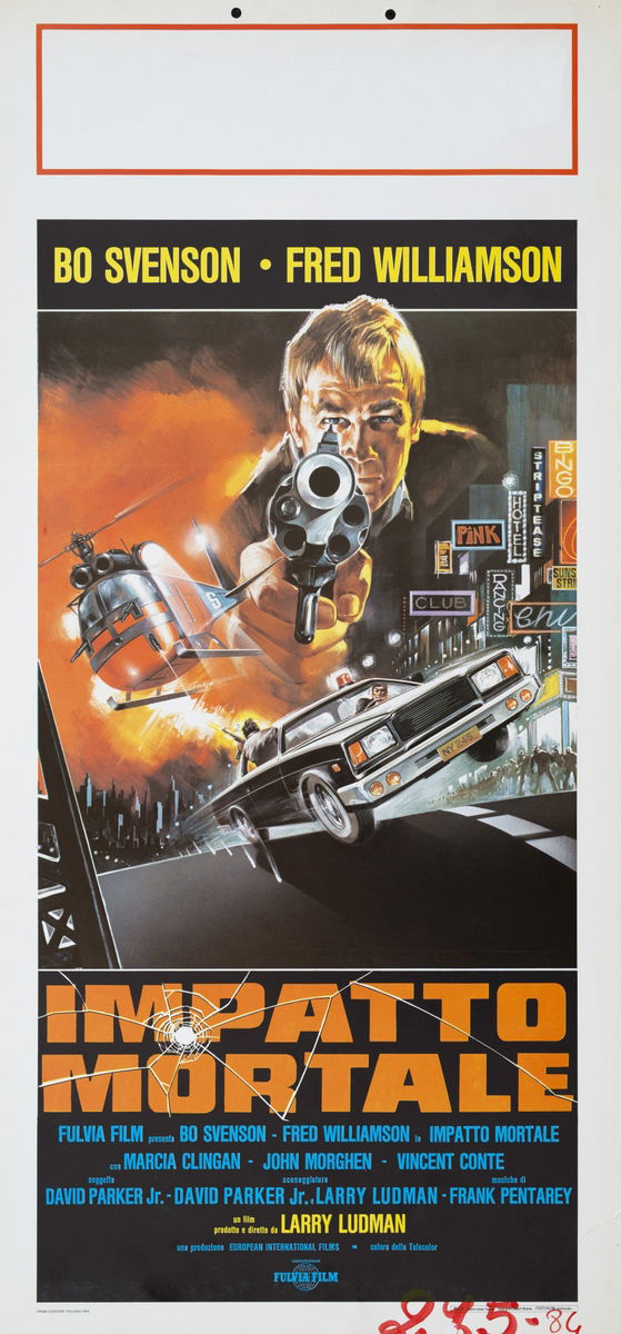 Deadly Impact - Lobby Card 1