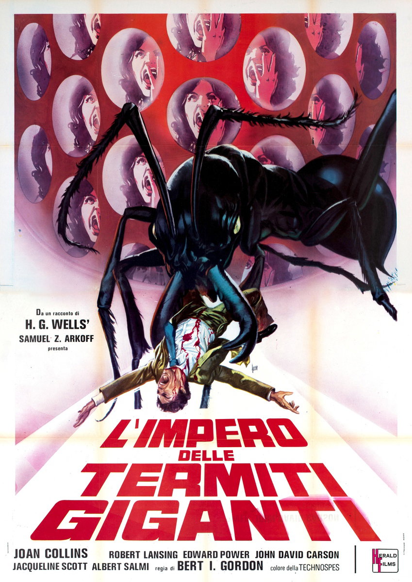 Poster 2 for the film Empire of the Ants (1977), painted by Giovanni Alessandri (Aller)