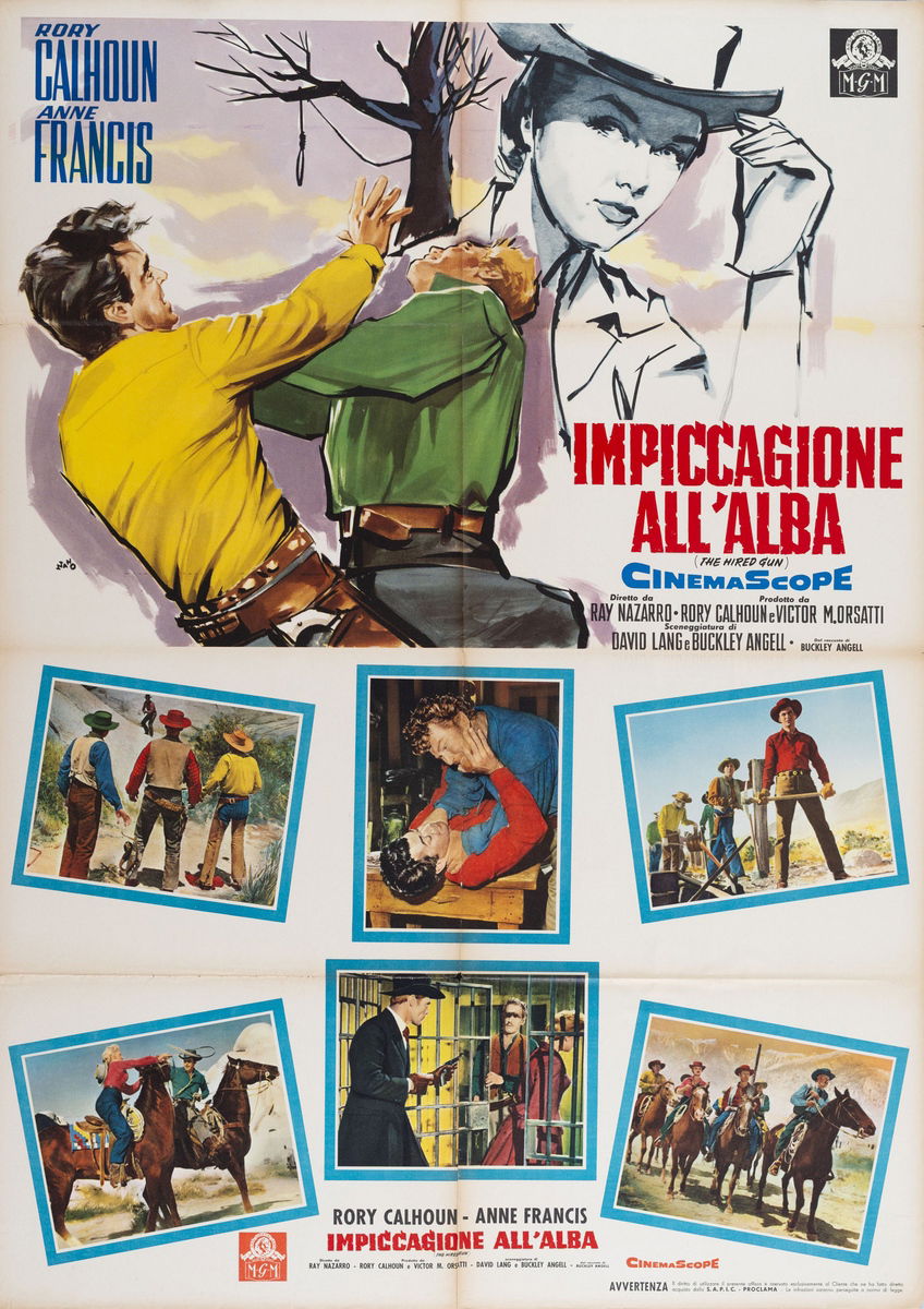 Impiccagione all'alba - Manifesto 1