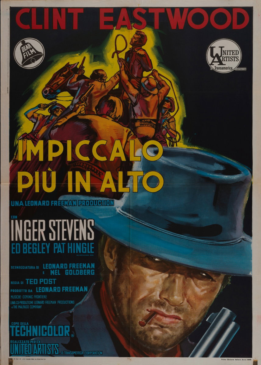 Manifesto 2 per il film Impiccalo più in alto (1968)