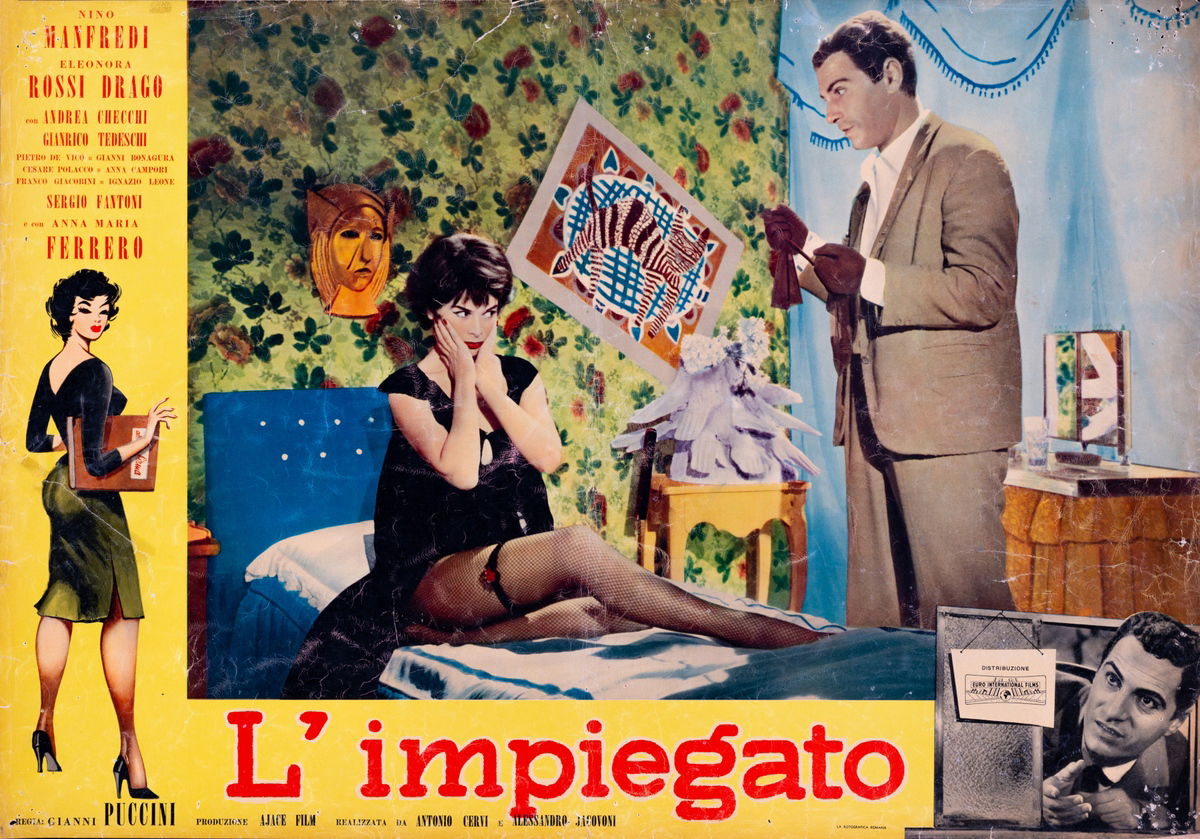 L'impiegato - Fotobusta 1