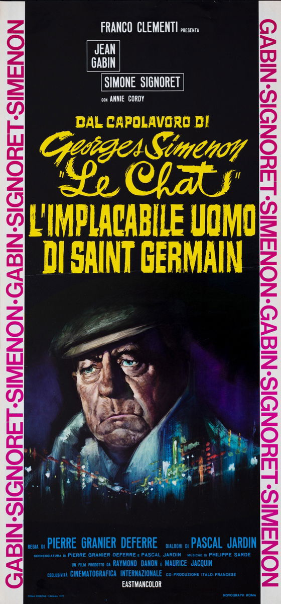 Le chat - l'implacabile uomo di Saint Germain - Locandina 1