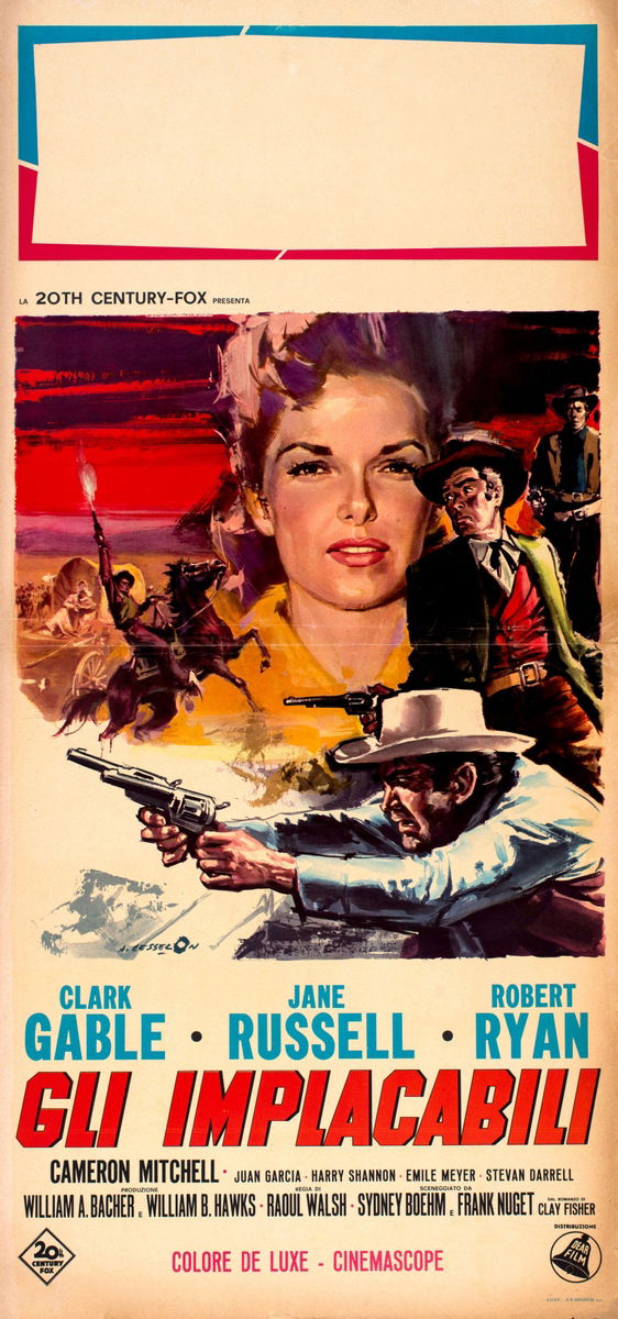 The Tall Men - Lobby Card 1