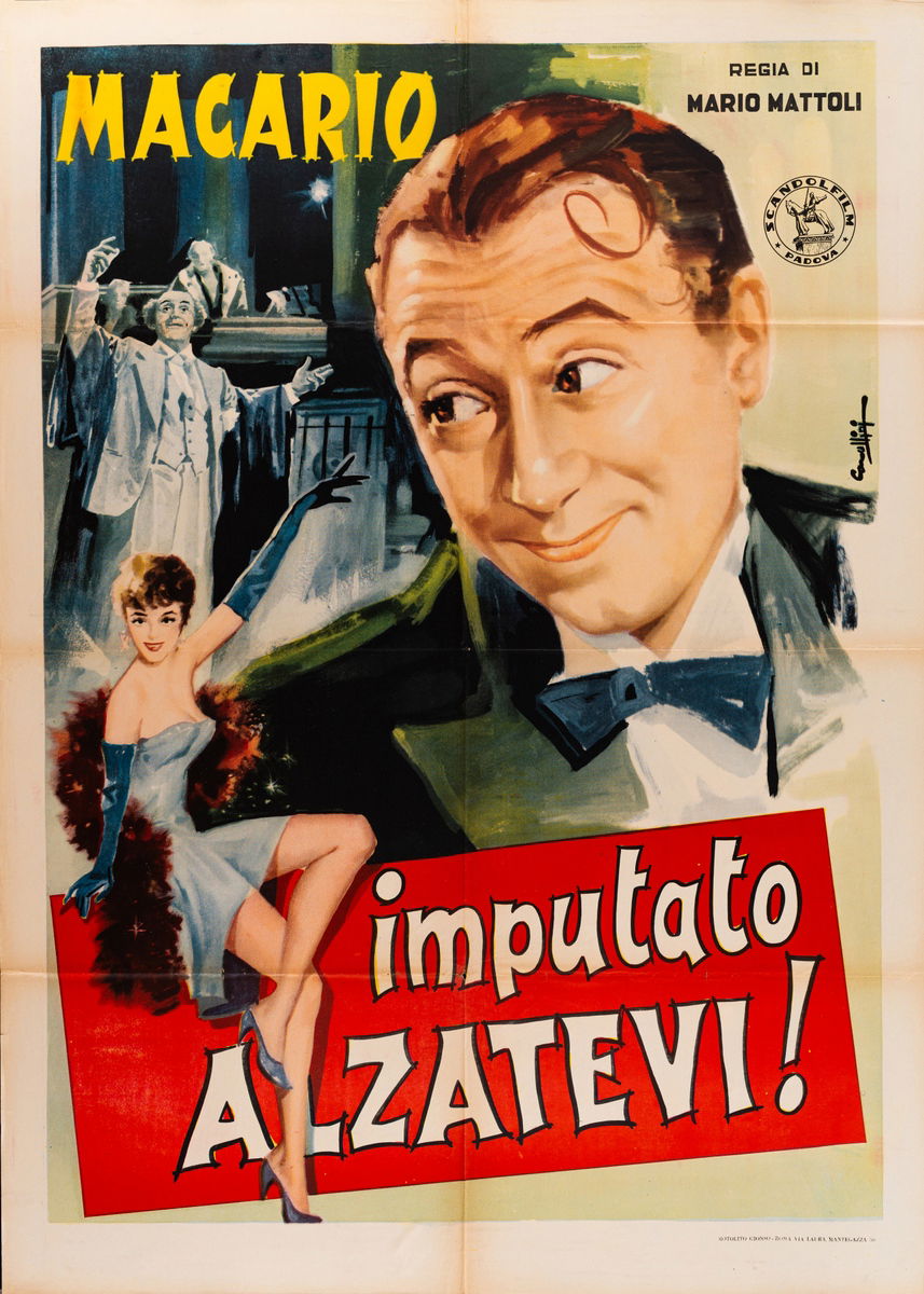 Imputato, alzatevi! - Manifesto 1